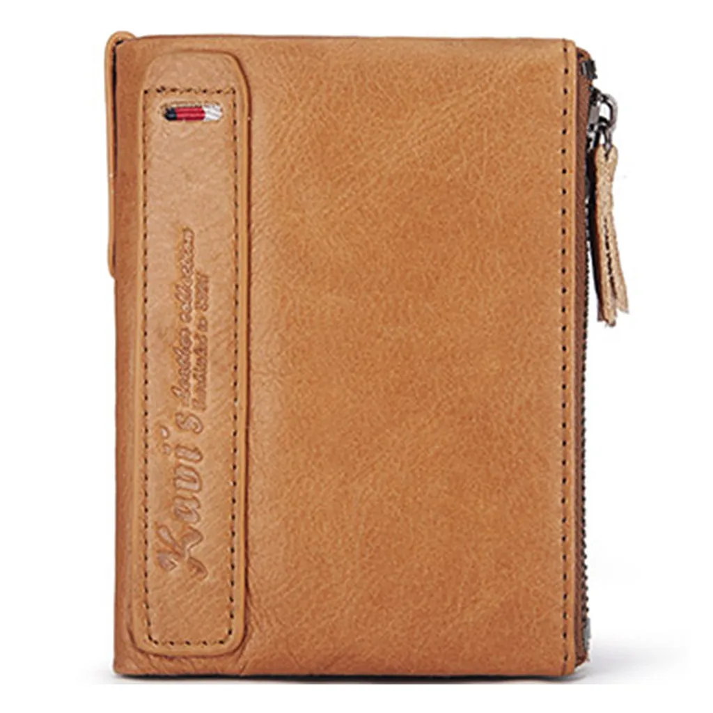 

New Fashion Women Wallets Short Style Multi-functional KAVIS leather retro wallet zipper with coin purse mini wallet drop #EX