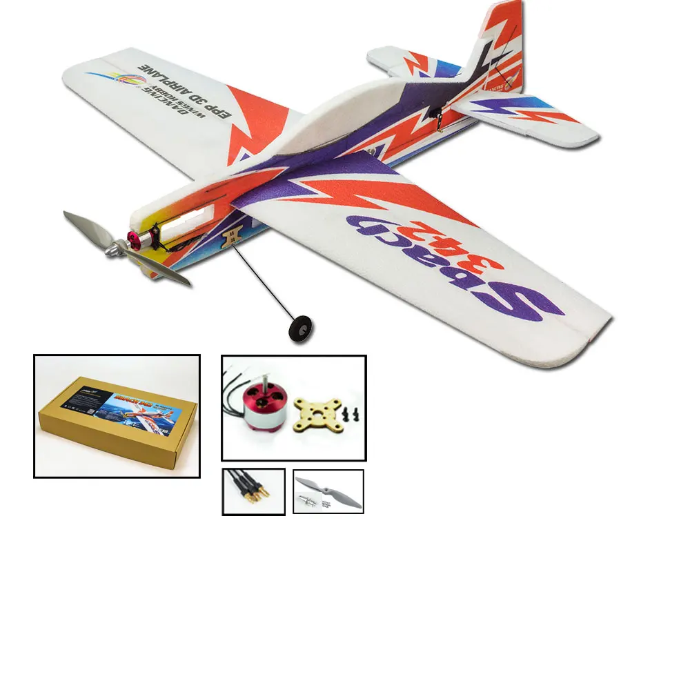 EPP Sbach342 пенный 3D самолет размах крыльев 1000 мм радиоуправляемая модель самолета - Цвет: E1802