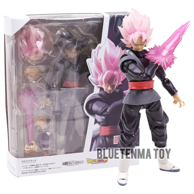 

SHF Dragon ball Z DBZ Black Rose Goku PVC Figure Brinquedos Dolls Toys Figurals