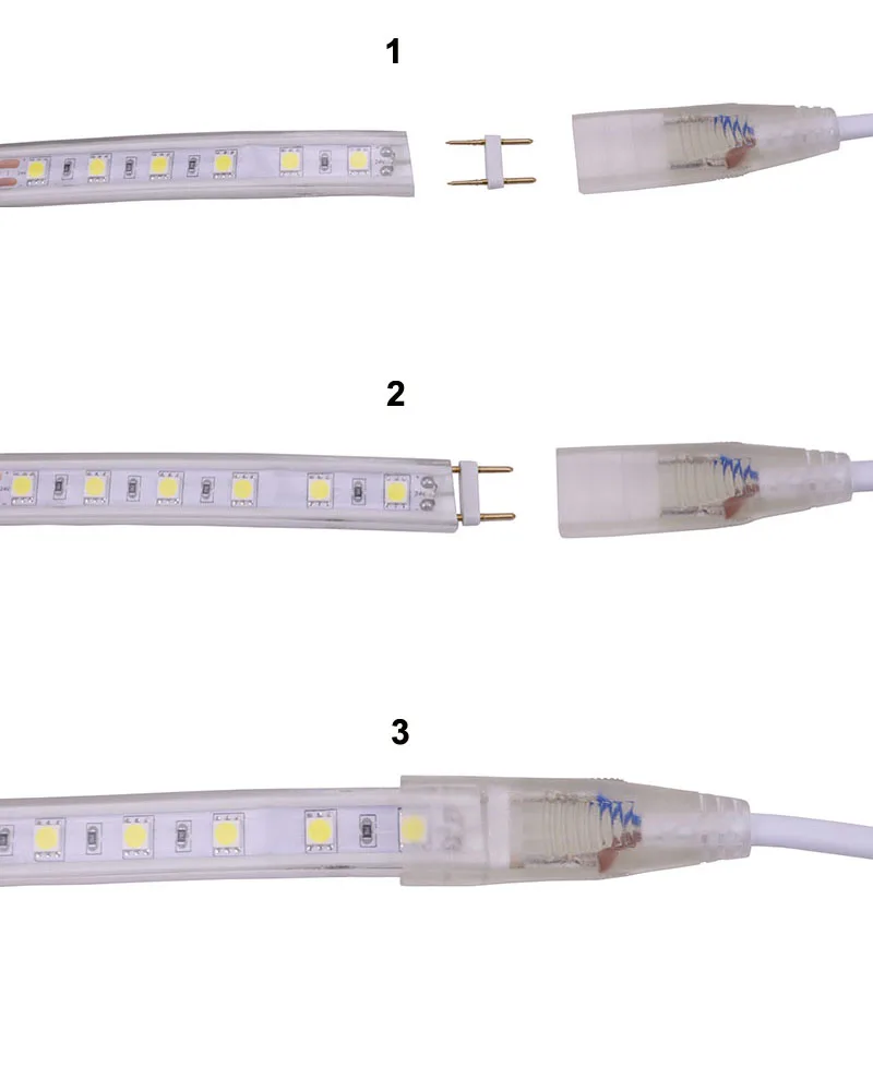 5050 DC 24 В Светодиодная лента светильник IP67 водонепроницаемая гибкая повязка холодный белый теплый белый 1-20 м светильник s светильник ing лампа