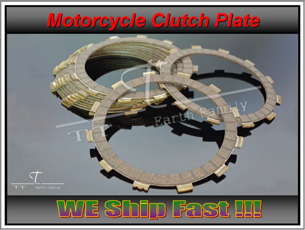 100 Brand new High Quality Motorcycle parts Clutch Friction Plates for