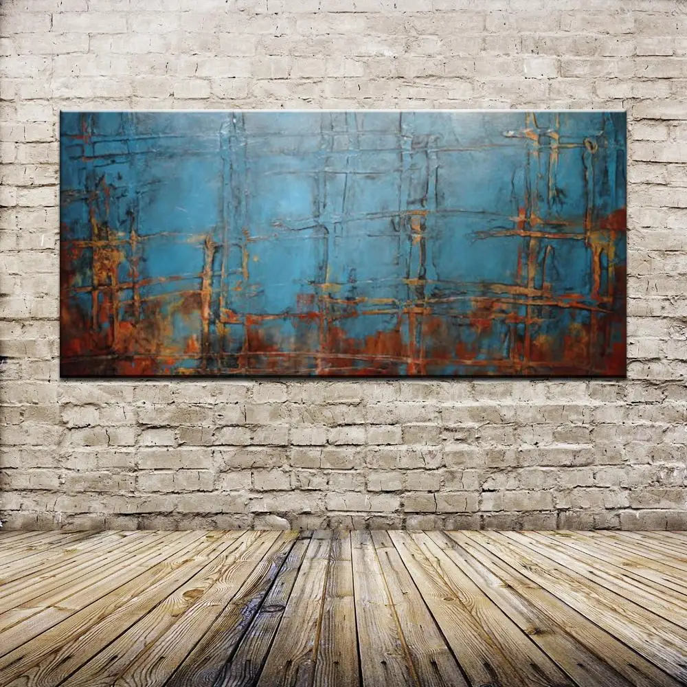 Free Shipping 100 Hand Painted Best selling High Q. Abstract Oil