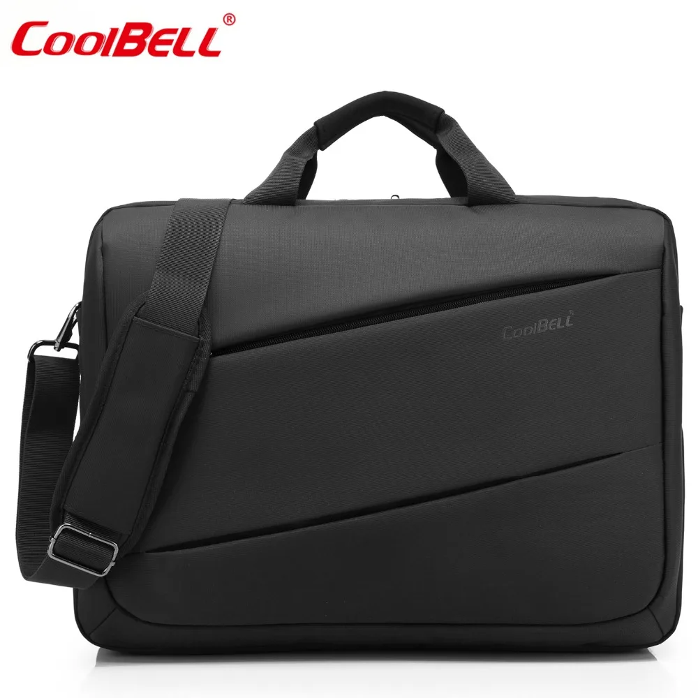 

CoolBELL 17.3 inch Laptop Messenger Shoulder Bag Multi-functional Briefcase Multi-compartment Handbag For Macbook / Acer / HP