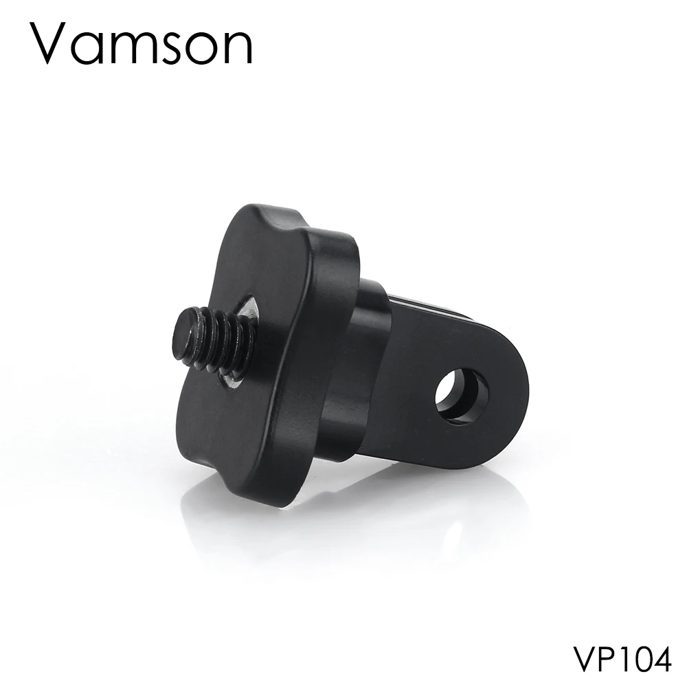 Мини Трипод Vamson для GoPro аксессуары монопод с винтом 1/4 Hero 4 3 + 2 1 Xiaomi Yi SJCAM VP104|tripod