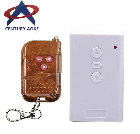 

AC 220V Motor Remote Controller Wireless Remote Control Switch UP Down Stop Tubular Motor Controller Motor Forward Reverse TX RF