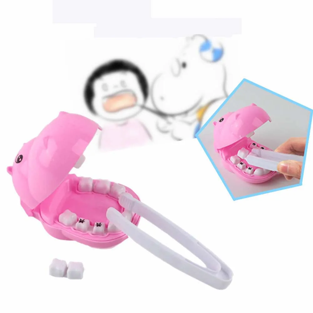 Doctor Toys Kids Pretend Plush Play Dentist Check Teeth Model Set Medical Kit Educational Role Play Simulation Learing Toys