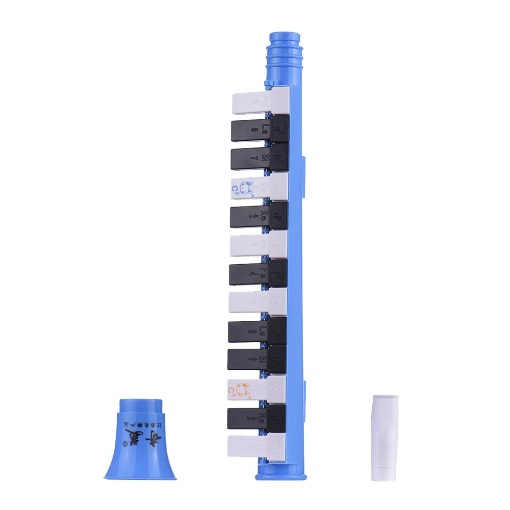 Qm13a-1 13 клавиши клавиатуры Губные гармоники Мелодические гармоники pianica музыкальное образование инструмент для начинающих детей подарок синий