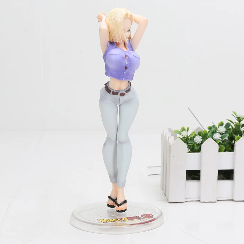 Dragon Ball Z 18 lapis Lazuli ПВХ фигурка Новая игрушки анимационная коллекция горячая