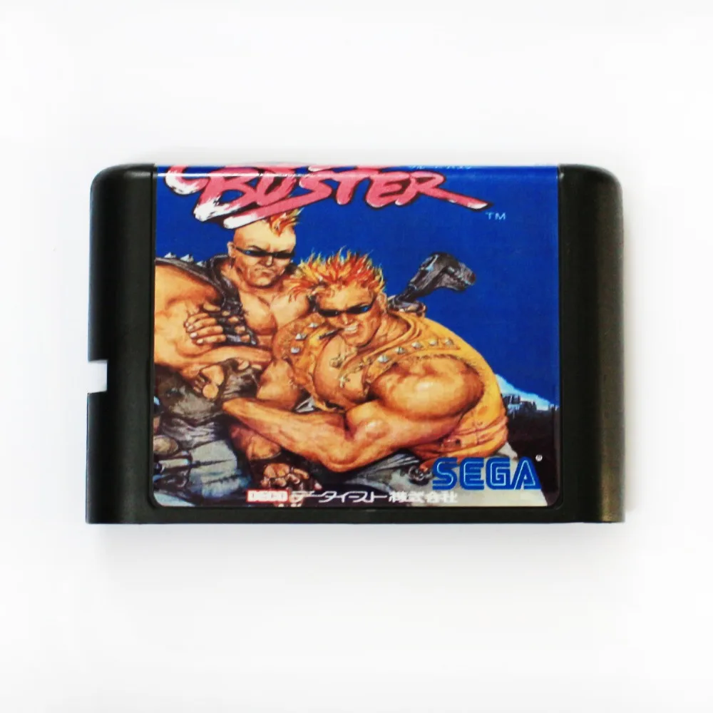Сырой Buster 16 бит MD карточная игра для Sega игры SEGA Mega Drive Genesis | Электроника