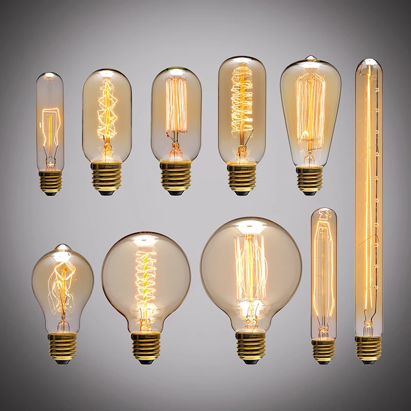 

Edison vintage LED bulbs creative personality spiral bulbs highlight energy saving industrial wind archaized light source