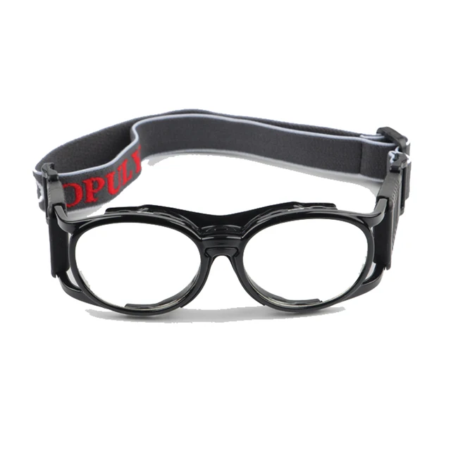 US $11.70 Retro Children Basketball Glasses Slimfit Lens Exchangeable Kids Protective Sports Eyeglasses Volle