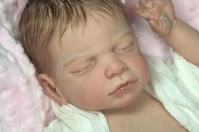 Rare limited edition SOLID SILICONE reborn baby doll kit by NPK COLLECTION