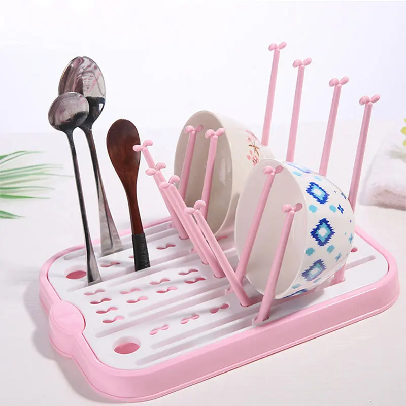 

Foldable Baby Bottle Holder Portable Multi-function Baby Bottle Drain Rack Bottle Drying Rack Fruit Plate