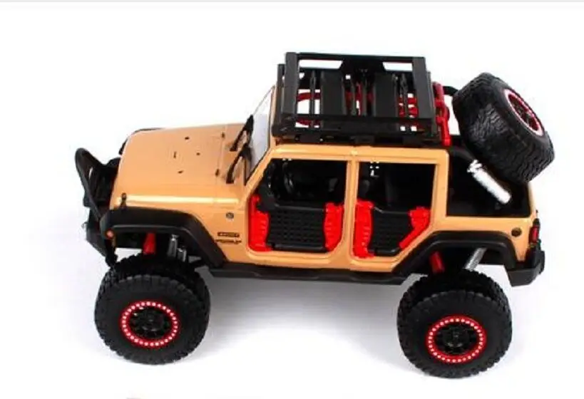 MAISTO 1:24 внедорожник KINGS JEEP WRANGLER неограниченное литье под давлением модель автомобиля