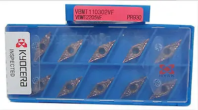 

NEW KY+ VBMT110302-VF PR930 VBMT2205VF Carbide Inserts 10PCS/Box