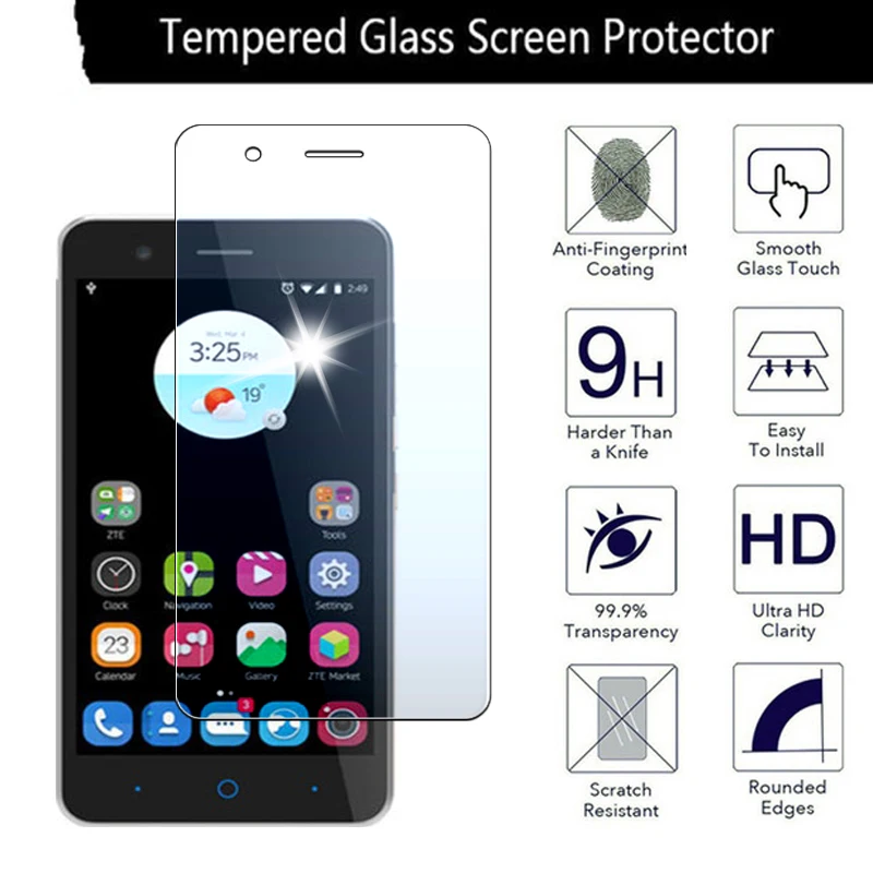 Защитное стекло для zte Blade A510 A520 A610 закаленное защитное стекло для экрана 2.5D A 510 520 610 tremp защитная пленка 9h