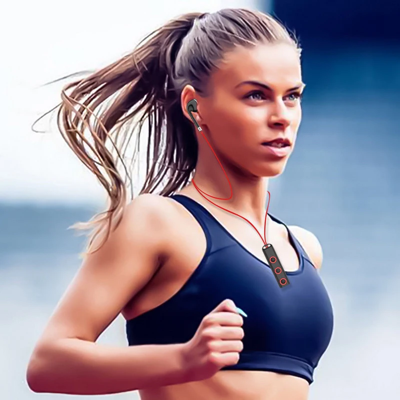 Sports Bass Wireless Headphones Bluetooth Headphone Earpiece Earbud Box With MicroPhone For iPhone 6s 6 7 8 X 6splus 7plus Case