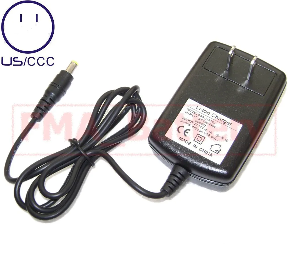 

11V Charger 1A Smart for 9.6V LiFe LiFePO4 Rechargeable Battery DC5.5/2.1 USB