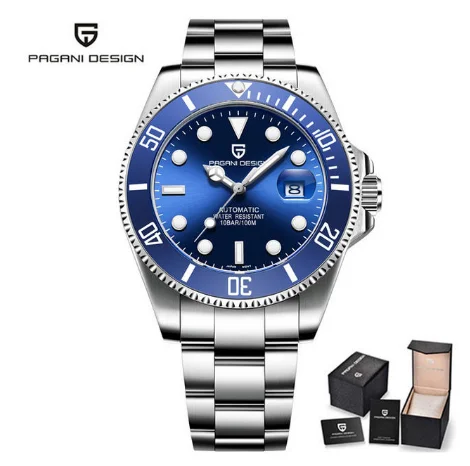 PAGANI DESIGN Luxury Brand Automatic Mechanical Stainless Steel Watch Men's Mechanical Watches D 'Waterproof PAGANI DESIGN Luxury Brand Automatic Mechanical Stainless Steel Watch Men's Mechanical Watches D 'Waterproof