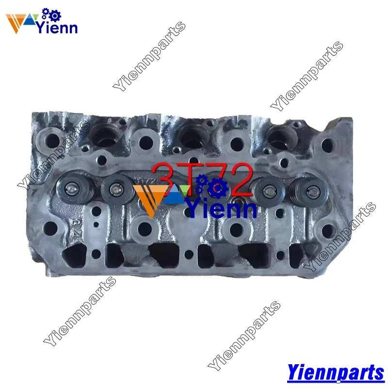 Для Yanmar 3T72H 3T72HA 3T72SB головка цилиндра Assy 721450-11700 Fit F15D YM186D YM1401 тракторы детали