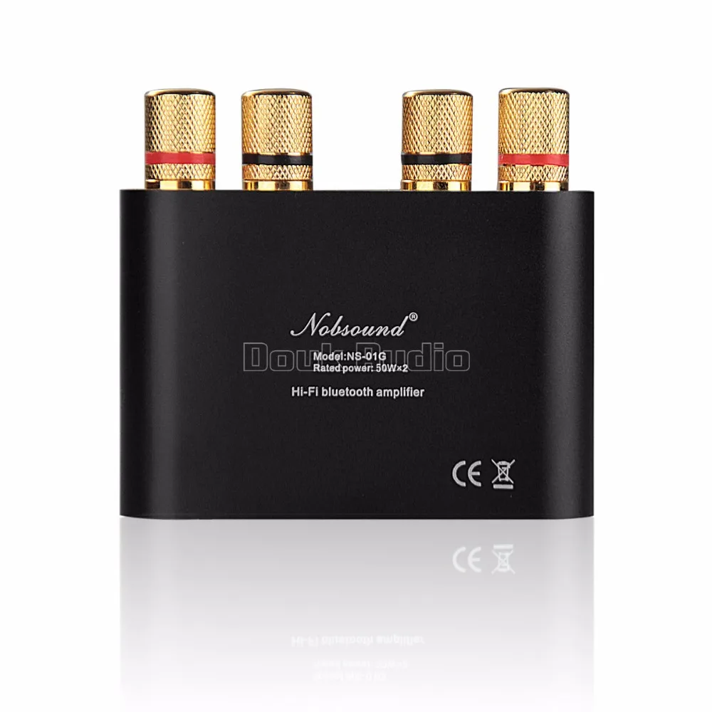 2018 Latest Nobsound F900 Mini Bluetooth Digital Amplifier Hifi Stereo Home Audio Power AMP 50W+50W Black