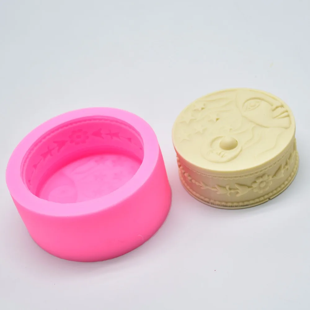 Hot Sell Sun Moon Star Silicone Mold Die Food-Grade Material Eyes Soap Mold Cake Maker Tool Kitchen Barbecue Supplies New