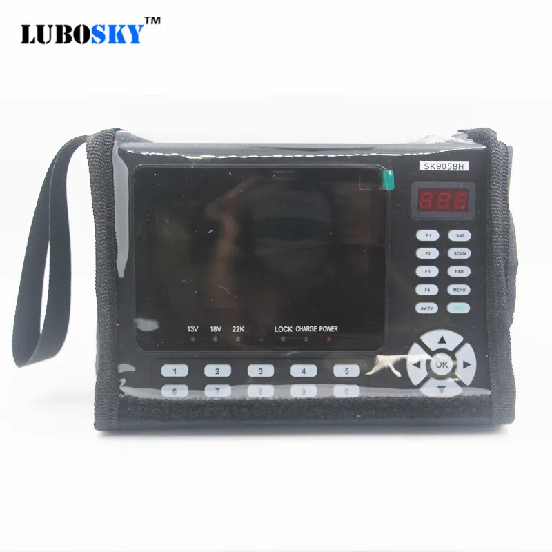Sat Finder Портативный HD 4 3 дюймовый ЖК экран цифровой спутниковый finder подсветка