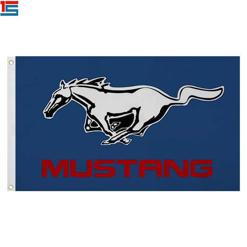 

Ford Mustang Flag 90x150cm 60*90cm Polyster arty Banner Indoor and Outdoor A decorative banner flag