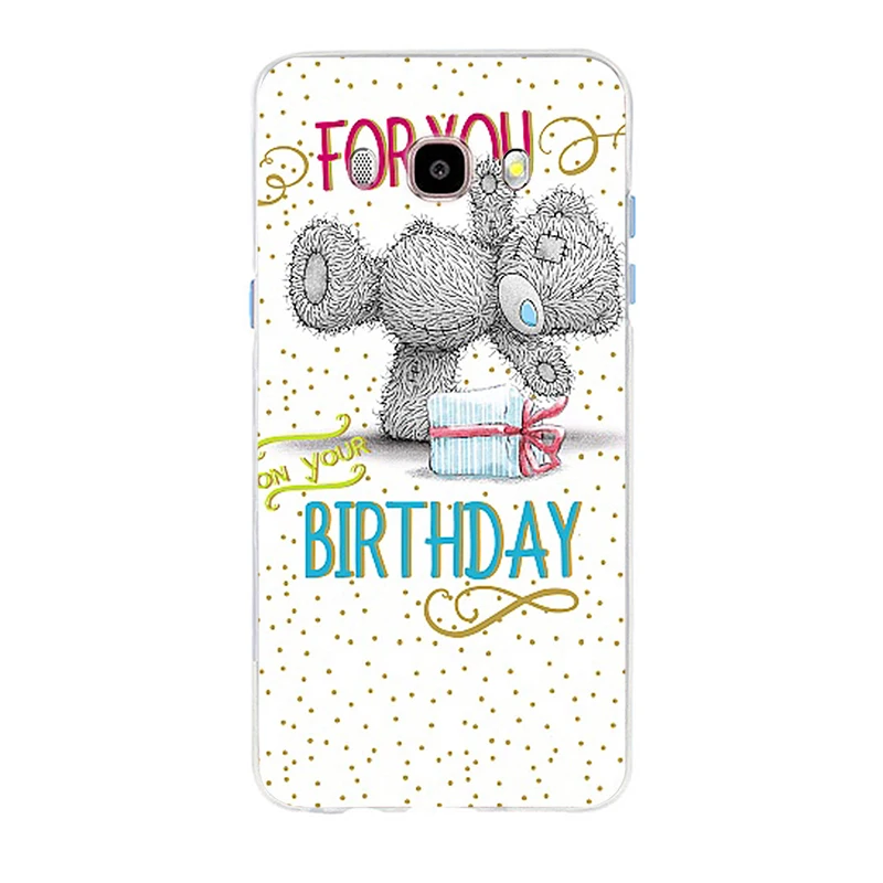 Чехол для Samsung Galaxy S6 S6edge A7 S7edge S8 S9 Plus A5 J5 J7 2016 Tatty Teddy Me To You Bear мягкий силиконовый