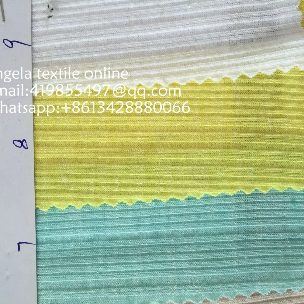 Wholesale Bonded Knit Fabrics Polyester/cotton Jersey Fabrics Dots Dyed