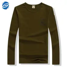 Армейская Военная униформа для фанатов, мужской весенне-осенний пиджак с длинными рукавами, футболка, американская Воздушная дивизия, походная футболка