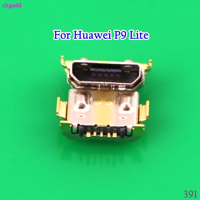 Cltgxdd 50 шт./лот Micro USB разъем для зарядки Huawei P9 Lite G9 Разъем док станции|Соединители| |