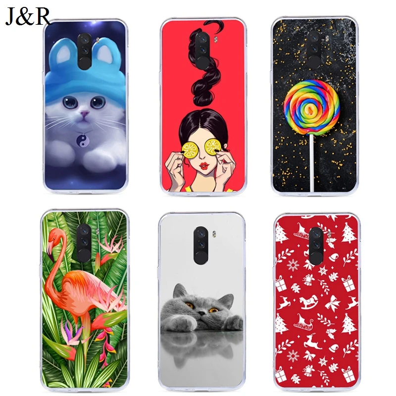 Silicone Case for Xiaomi Pocophone F1 Mi5S 5X MAX3 8 SE A2 Lite A1 Cover For Redmi Note 4X 3s 5 5A 6 Pro S2 Plus |