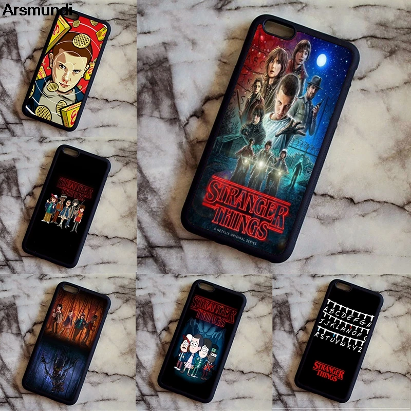 

Arsmundi Awesome Stranger Things Phone Cases for Samsung S3 4 5 6 7 8 plus edge Note 3 4 5 7 8 Case Soft TPU Rubber Silicone
