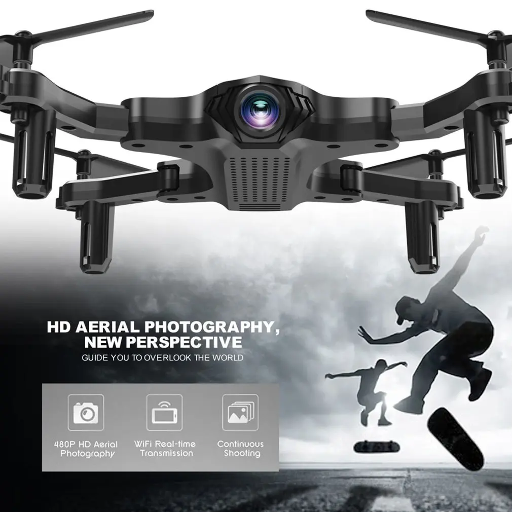 

FQ31W Foldable Drone WIFI RC Quadcopter With Remote Controller Altitude Hold Wireless Helicopter Portable RC Model