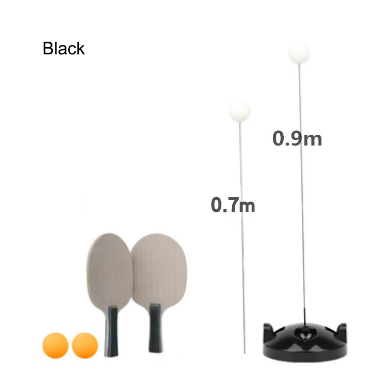 ترتد عمود مرن تنس طاولة التدريب مع مضرب ل أجيليتي تخفيف الضغط WHShopping