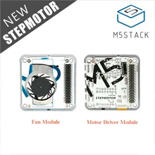 M5Stack Stepmotor модуль для Arduino ESP32 GRBL 12C шаг-двигатель MEGA328P и модуль вентилятора опционально M5Stack