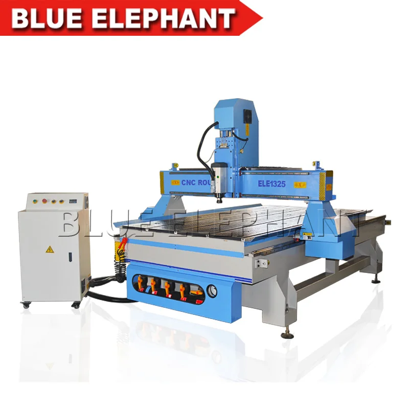 6 кВт древесины cnc маршрутизатор 1325 hsd воздушного охлаждения шпинделя 1300*2500 мм G