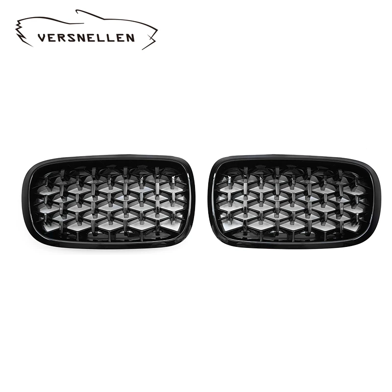 Новый Алмазный Стиль гриль для BMW X5 F15 X6 F16 2015 2016 гоночные грили Передняя ножная