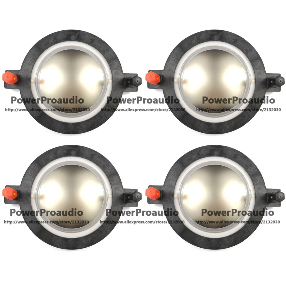 

4PCS High Quality Diaphragm for B&C,Nexo ,DE75TN,DE750-8,DE750TN,DE82,CD5005,ASV7632 Driver Aluminium Flat Wire 8Ohms or16Ohms