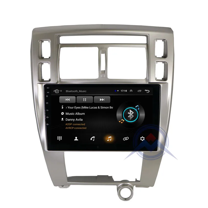 Discount ZOHANAVI 10.2 inch Car DVD player for Hyundai Tucson 2006-2014 Android car radio audio with maps bluetooth function 3