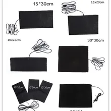 1 шт. USB теплая паста колодки Быстрый нагрев углеродного волокна грелку безопасный портативный нагревательный коврик-грелка для ткани жилет куртка обувь носки