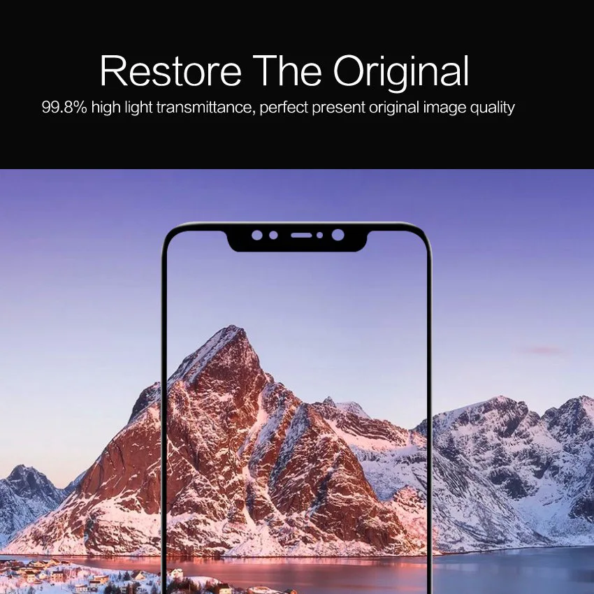 5D Защитное стекло для Xiao mi Pocophone F1, закаленное стекло для Xiao mi Me Little F 1, Защитное стекло для экрана Xio mi Pocofone F1