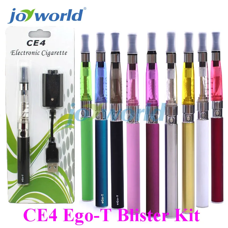 e-cigarette wholesale ego-t ego tank CE4 ego-T Blister Kit evod clearomize adjustable voltage ego battery vaporizer 2YY (19)