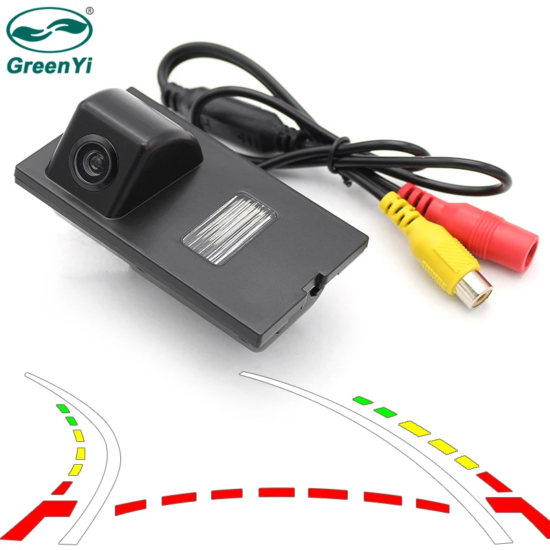 

GreenYi Intelliegnt Car Vehicle Rear View Camera for Land Rover Freelander 2 Discovery 3 4 Range Rover Sport Trajectory Parkline