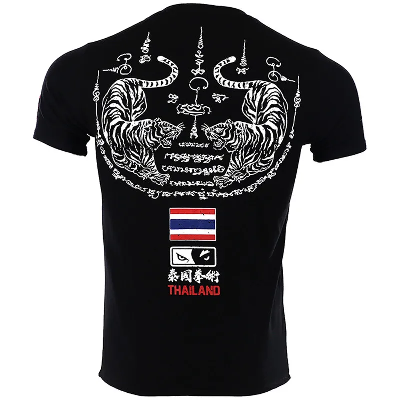 VSZAP tiger Boxing MMA футболка для спортзала футболки многофункциональные боевые