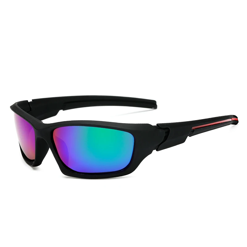 Брендовые мужские поляризованные солнцезащитные очки Классические мужские солнцезащитные очки для вождения очки ночного видения высококачественные Квадратные Солнцезащитные очки UV400 очки - Цвет линз: 02