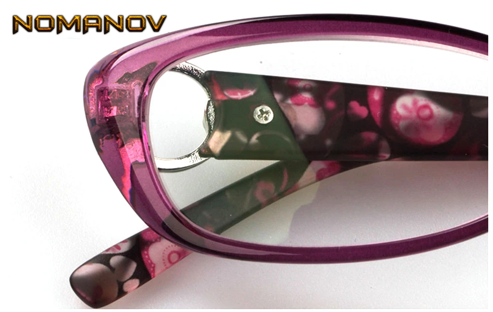 Фотохромные очки TR ультра легкая оправа ручной работы с фиолетовыми цветами очки+ 1+ 4 прогрессивные или поляризованные линзы