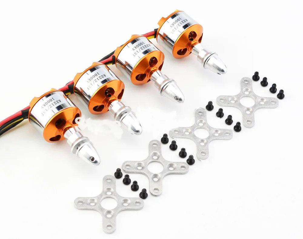 

A2212 2212 2213 1000KV Brushless Motor Quad rotor Multi-copter and RC Aircraft (4pcs) +Free shipping