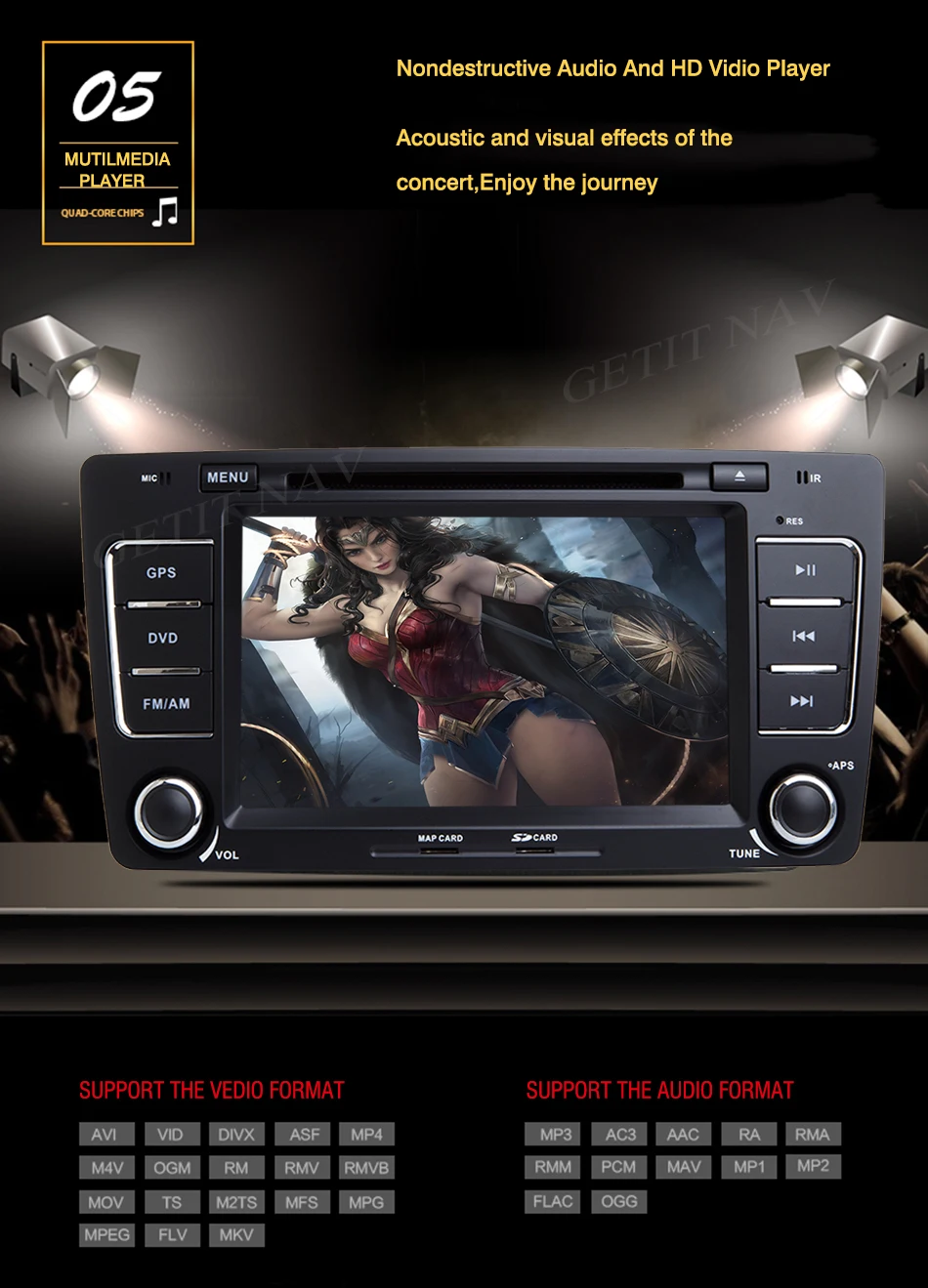 Best DSP Android 9.0 Car DVD Multimedia Player For Skoda Octavia 2009-2013 A 5 WiFi BT Car Stereo Radio Head Unit GPS NAVI IPS Screen 7